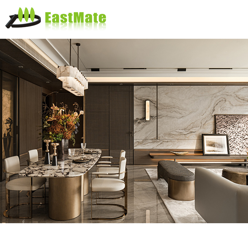 High-end Villa Complete House Furniture Custom, Living Room Sofa Set, Hotel Furniture Factory Direct