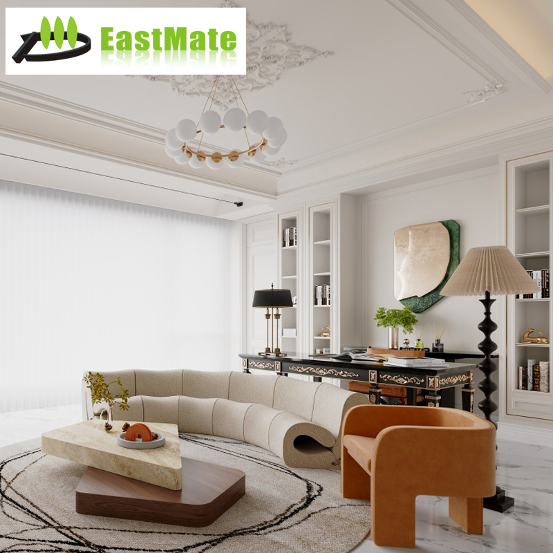 Italian Minimalist Villa Furniture Custom, Living Room Minimalist Fabric Sofa Set, Whole House Complete Package Solution