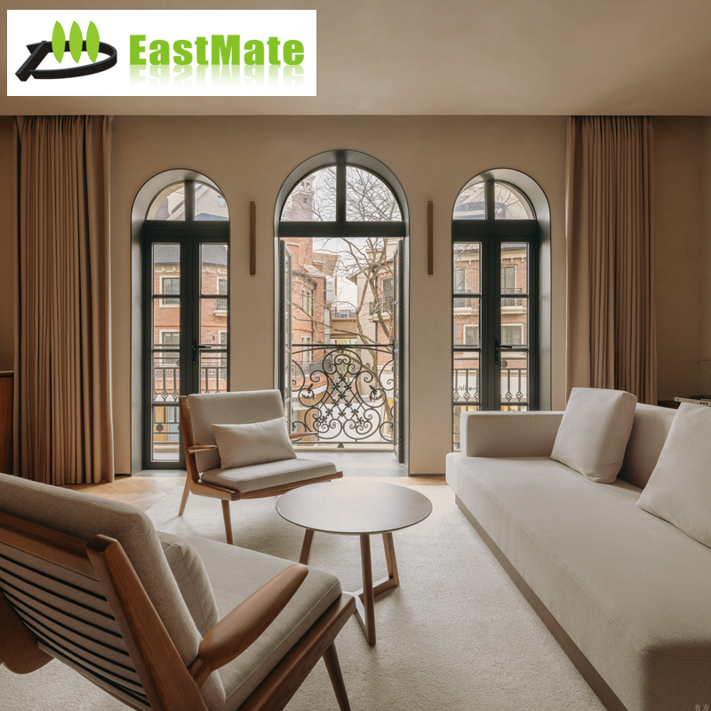 Hotel Suite Solid Wood Furniture Package, Guest Room Sofa Coffee Table Set, Star Hotel Complete Package