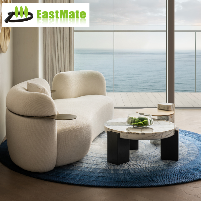 Designer Unique Irregular Sofa Combination Custom Made For Upscale Modern Villa Project