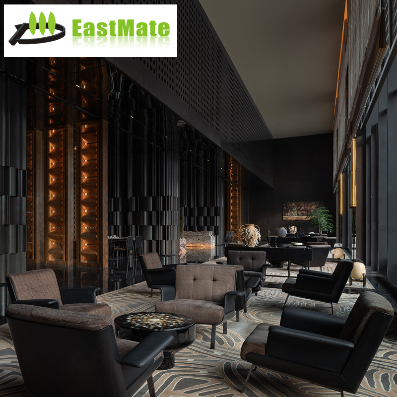 5 Star Hotel Lobby Furniture Package, Lounge Sofa Set with Coffee Table, Modular Seating, Elegant Design, Contract Grade for Public Area and VIP Waiting Zone
