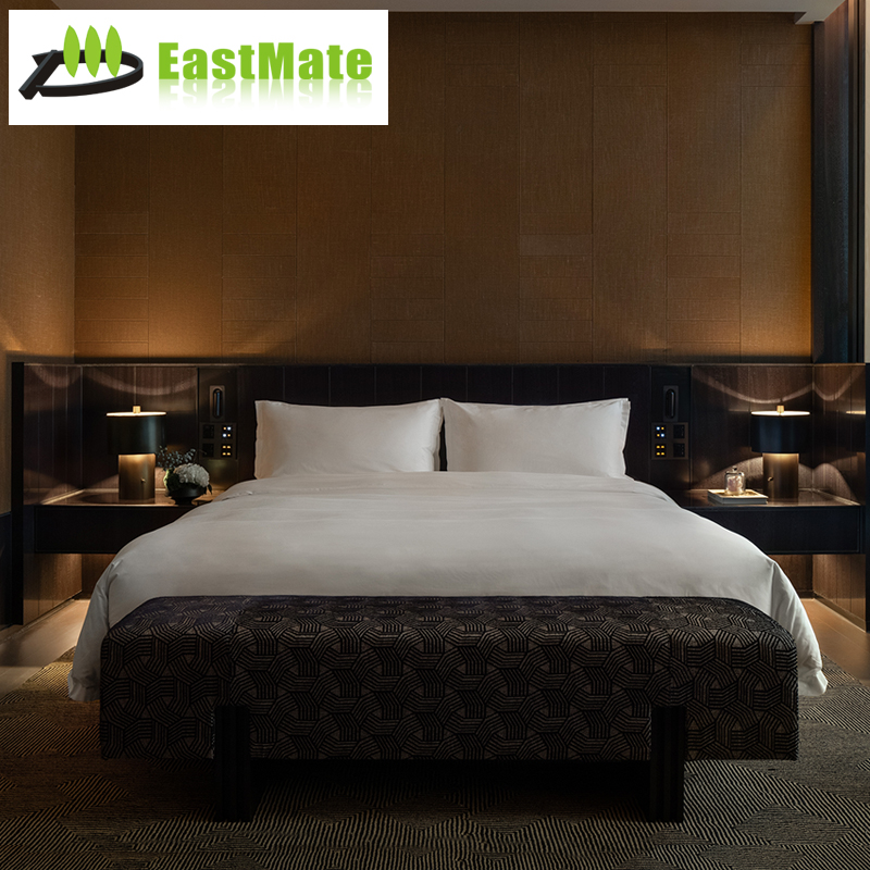 Luxury Hotel Guestroom Complete Collection, Full Customization, Bed Frame, Wardrobe, Desk, Storage, Premium Upholstery, Turnkey Delivery for Resort and Hotel Projects