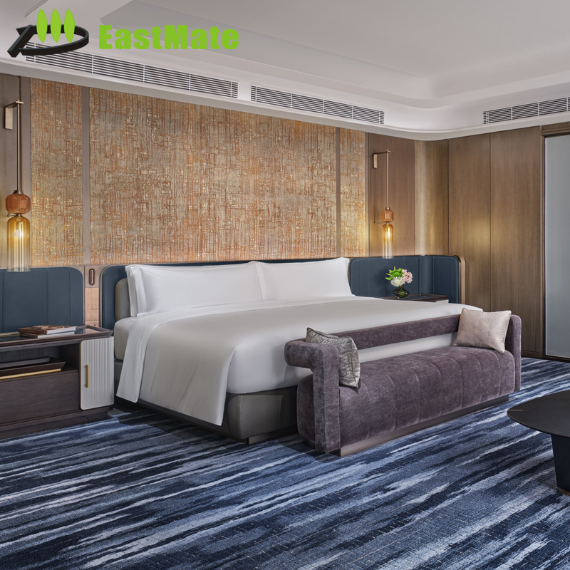 Star hotel renovation Bedroom furniture, hotel room furniture for Resort, Aparthotel, Hotel and Guesthouse, factory wholesale hotel furniture